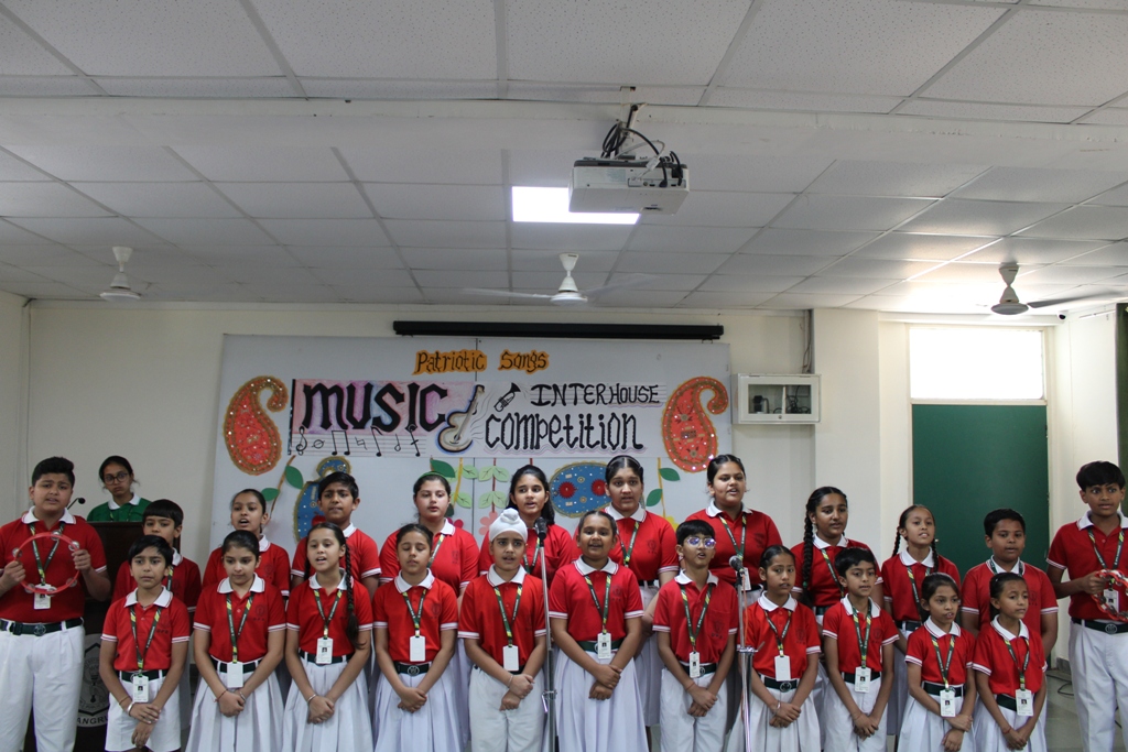 Inter House Singing Competition